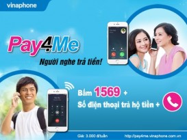 Dịch vụ người nghe trả tiền PayMe Vinaphone