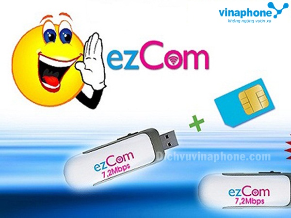 Chuyển đổi sim thường sang sim Ezcom để kết nối 3G Vinaphone