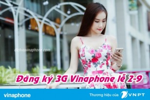 Nghỉ lễ 2-9 nên đăng ký gói cước 3G Vinaphone nào?