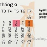 Theo lịch Giỗ Tổ Hùng Vương 10/3/2017 được nghỉ bao nhiêu ngày?