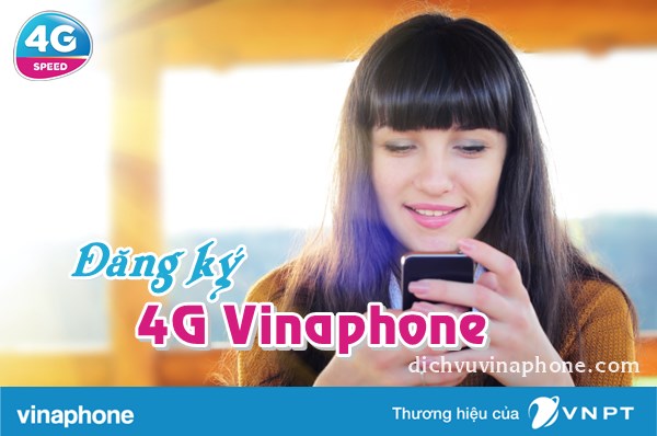 Đăng ký các gói 4G cho thuê bao trả sau của Vinaphone 2017