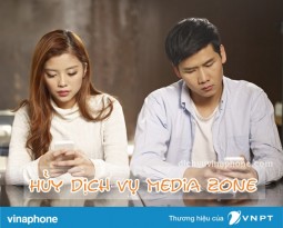 Hủy ngay dịch vụ Media Zone Vinaphone từ đầu số 9205