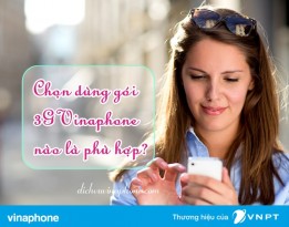 Hướng dẫn lựa chọn gói 3G Vinaphone hợp lý nhất