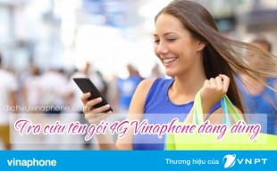 Cách kiểm tra tên gói 4G Vinaphone đang dùng