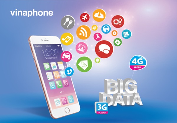 Vinaphone cung cấp gói 3G/4G giá rẻ dùng chung