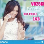 Cách đăng ký gói VD25KM Vinaphone