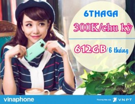 Hướng dẫn đăng ký gói cước 6THAGA Vinaphone