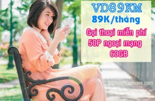 đăng ký gói VD89KM Vinaphone