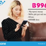 Hướng dẫn đăng ký gói B996T mạng Vinaphone ưu đãi thoại, data cực “hot”