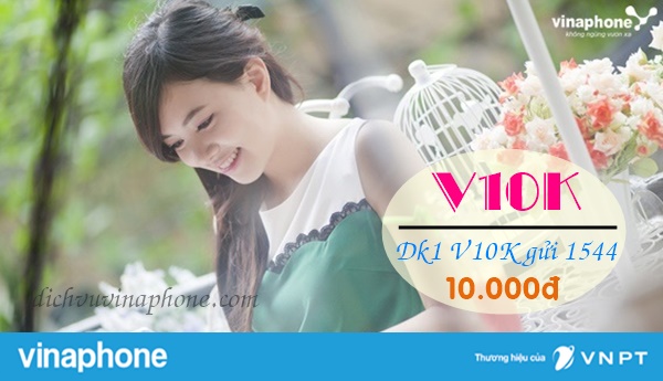 Đăng ký gói cước V10K của Vinaphone