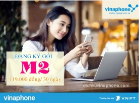 Đăng ký gói M2 của Vinaphone