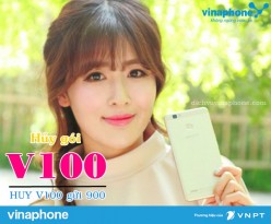 Cách hủy gói V100 mạng Vinaphone