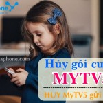 Cách hủy gói MyTV5 VinaPhone miễn phí bằng tin nhắn