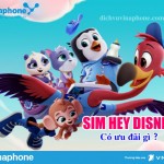 Giải trí thả ga với ưu đãi hấp dẫn từ Sim Hey Disney mạng Vinaphone
