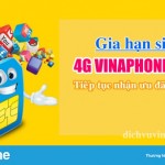 Hướng dẫn gia hạn sim 4G VinaPhone 1 năm tiếp tục nhận ưu đãi cực nhanh