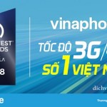 Vinaphone là nhà mạng có tốc độ 3G/4G nhanh nhất Việt Nam