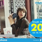 Khuyến mãi 20% thẻ nạp ngày vàng 5/6/2020 mạng Vinaphone