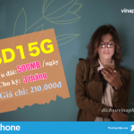 Đăng ký gói 3D15G VinaPhone nhận ngay 45GB sử dụng 3 tháng