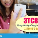 Gói cước 3TC89 VinaPhone ưu đãi đến 4.680 phút gọi + 180 SMS trong 3 tháng