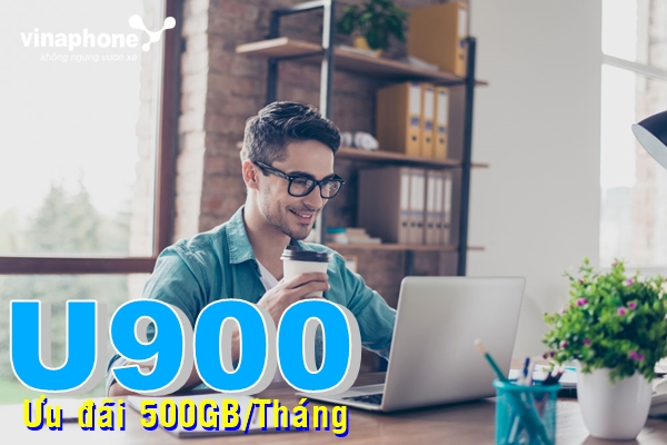 Hướng dẫn đăng ký gói cước EZ U900 Vinaphone nhận 500GB/ tháng 