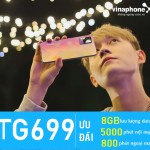 Hướng dẫn đăng ký gói TG699 Vinaphone nhận 8GB /ngày và 5800 phút thoại