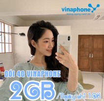 Đăng ký gói 4G Vinaphone 2GB/ ngày cước chỉ 10K như thế nào