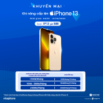 Vinaphone tặng 20GB/ tháng cho thuê bao nâng cấp iphone 13 từ 20/01/2022 - 31/10/2022