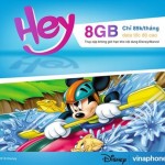 Hướng dẫn cách đăng ký gói cước kèm Sim Hey Disney VinaPhone